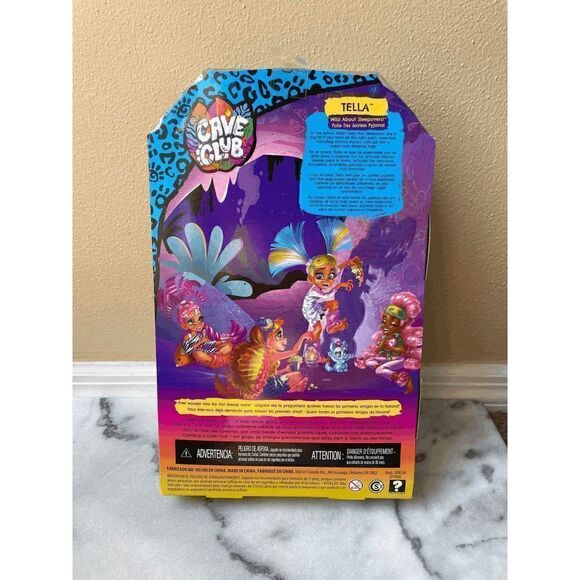 Mattel Cave Club Wild About Sleepovers Tella Doll - Picture 2 of 2